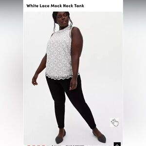 Torrid Lace Tank Top